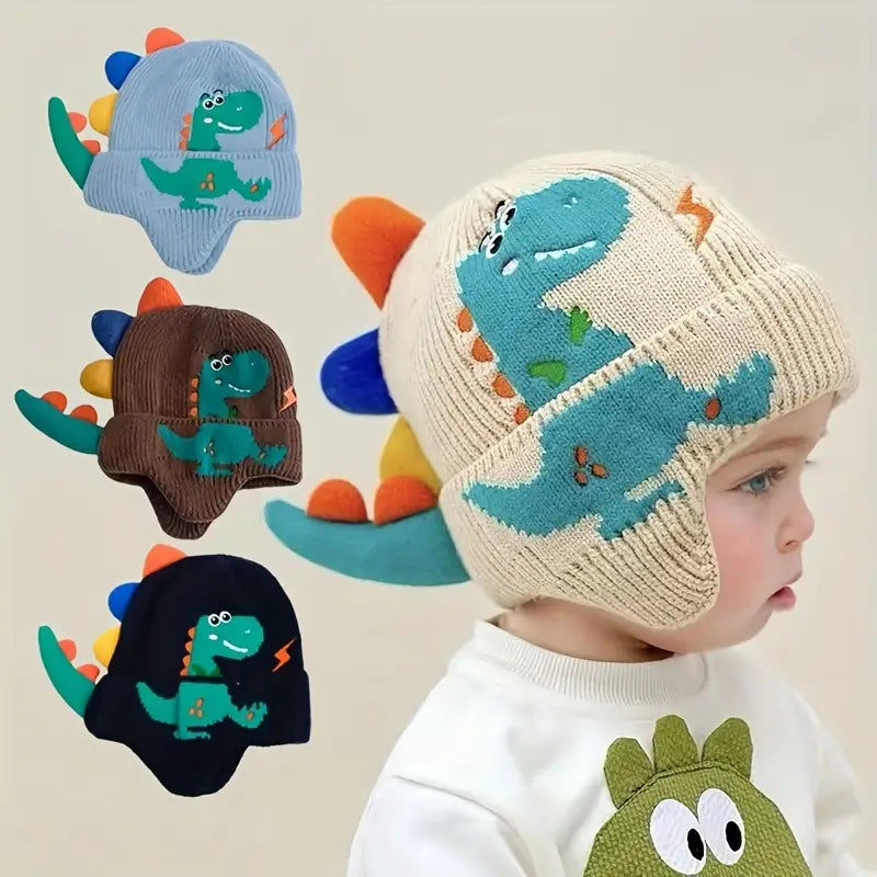 Dinosaurus oorwarmer Hat™ | Gezellig, leuk en fel!