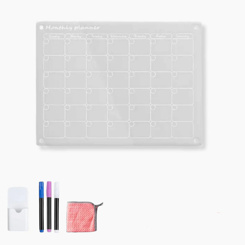 Taskmaster™ | Magnetische acrylkalender en planner