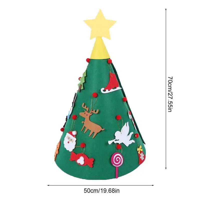 3D DIY-kerstboom™ | Nieuwjaarscadeau voor kinderen